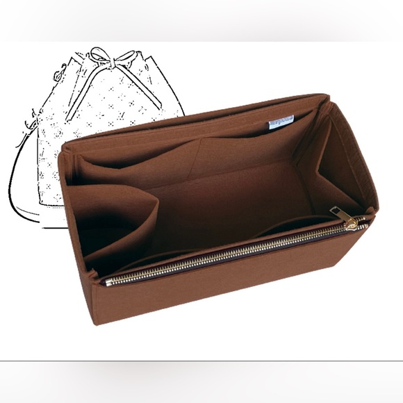 LV Louis Vuitton 👜 Petit Noe Brown Monogram Vintage Bucket Bag - Picture 14 of 16